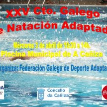 XXV Campionato Galego de Natación adaptada
