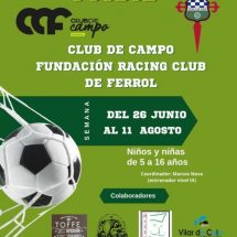 II Campus de fútbol – Club de Campo y Fundación Racing Club de Ferrol