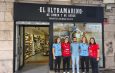 El Ultramarino con el balonmano Porriño